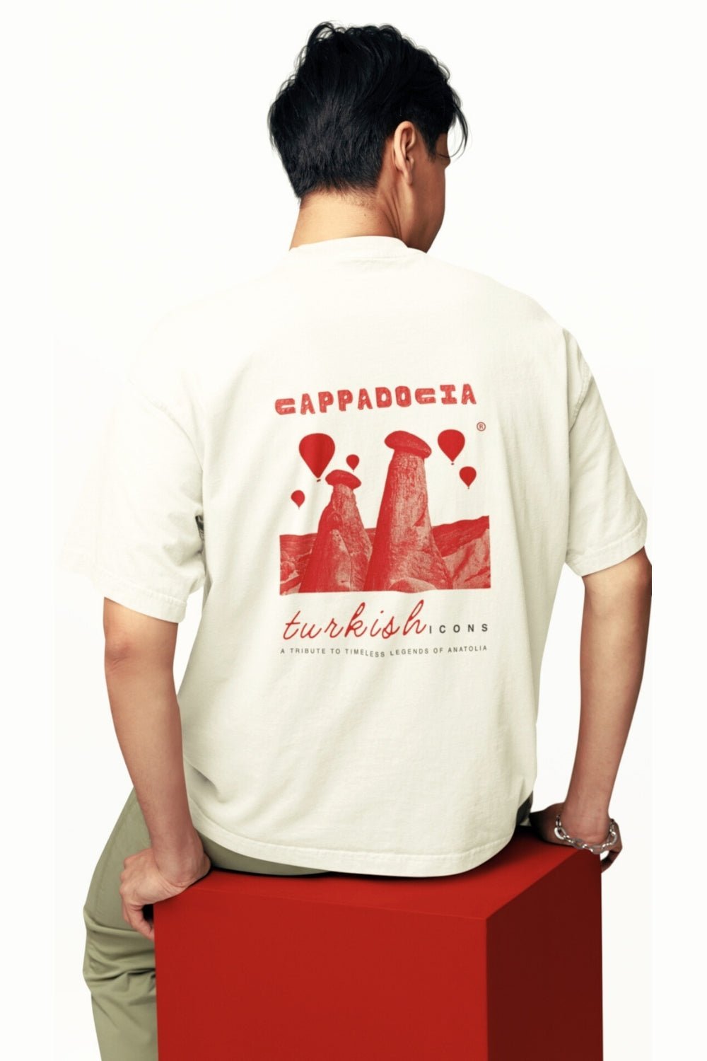 Turkish Icons: Cappadocia Oversize Tshirt - CachéIstanbul