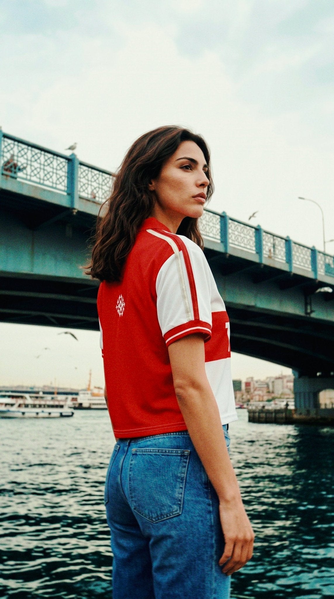 Anadolu Polo Crop Tshirt - CachéIstanbul