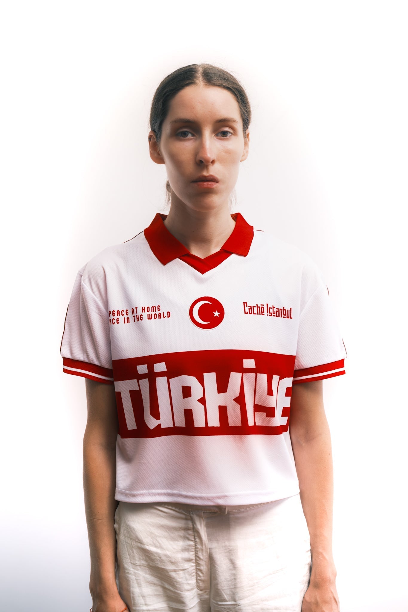 Anadolu Polo Crop Tshirt - CachéIstanbul