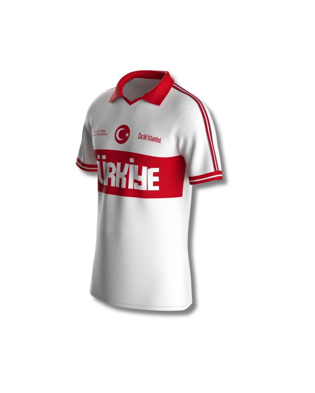 Anadolu Polo Tshirt II - Peace At Home Peace At World - CachéIstanbul