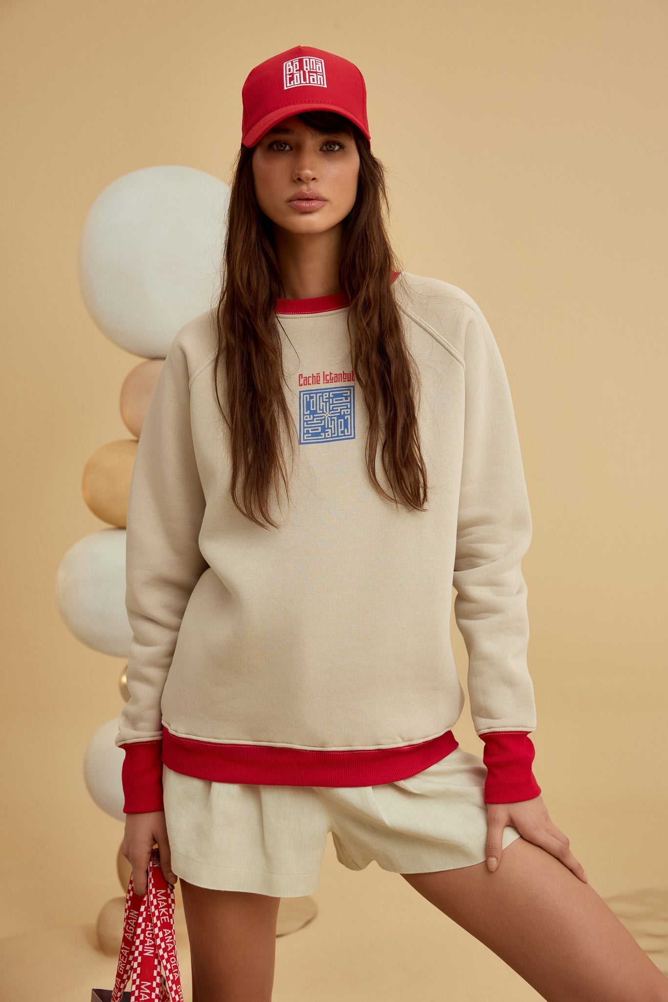 Be Anatolian Kadın Sweatshirt - CachéIstanbul