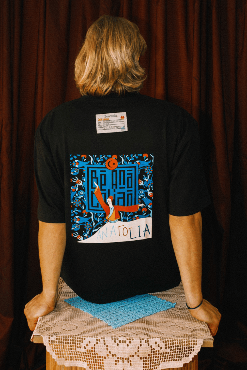 Be Anatolian Siyah Tshirt - CachéIstanbul