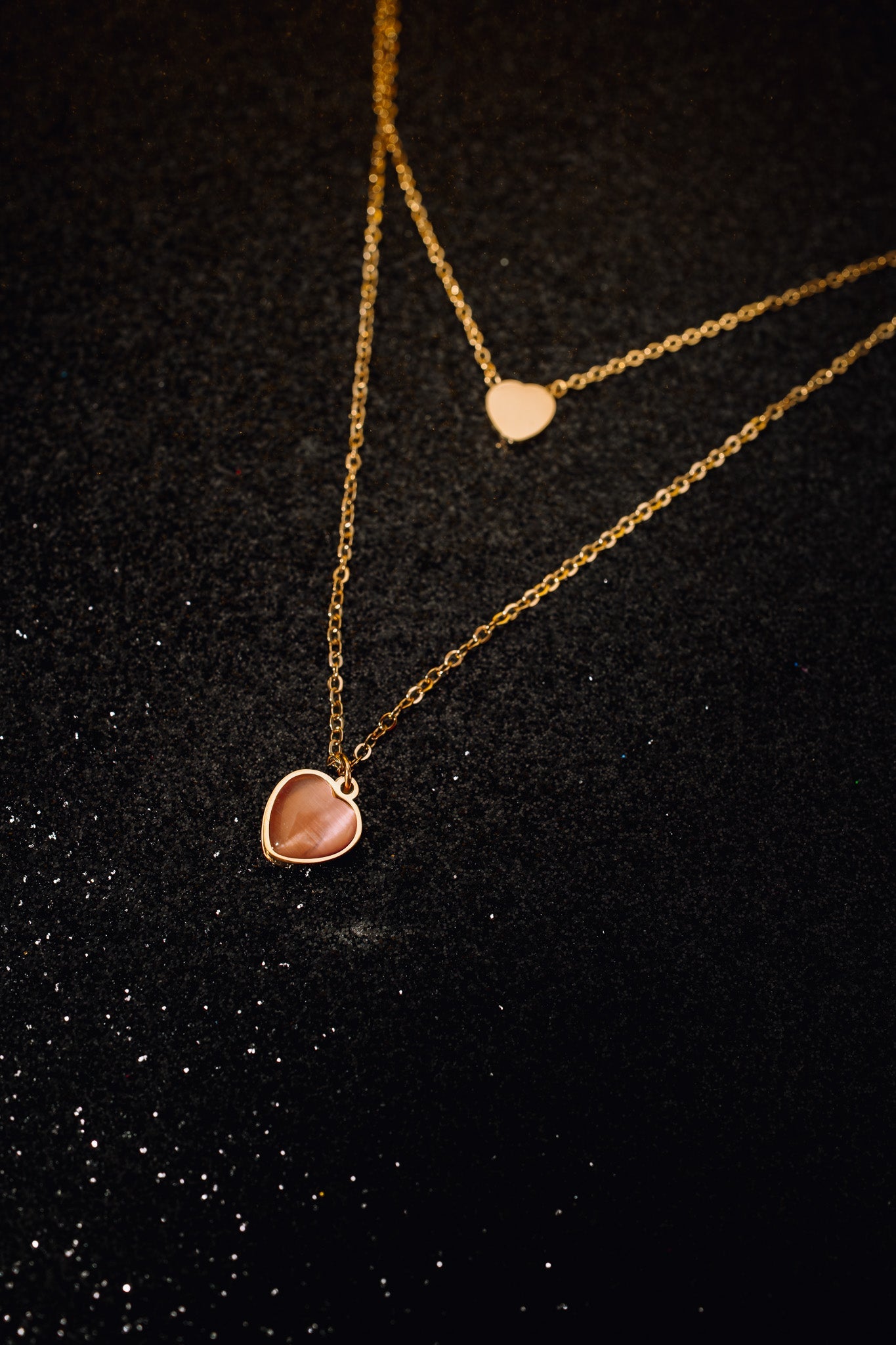 Çift Kalp Kolye - CachéIstanbul