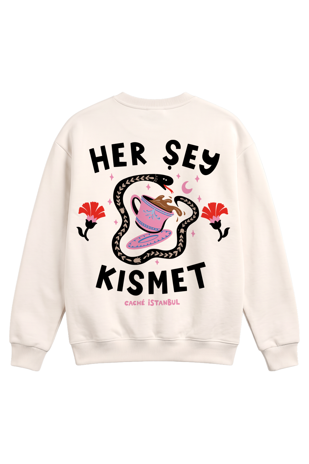 Her Şey Kısmet Sweatshirt - CachéIstanbulshop_this_look_FwxpzY