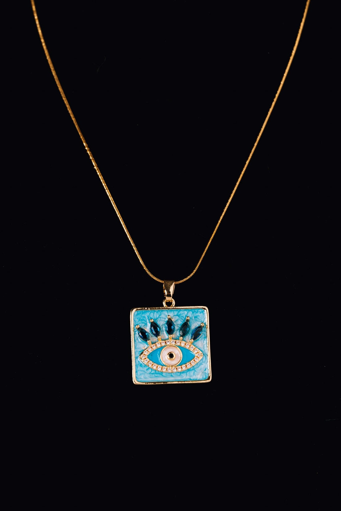 Kare Göz Kolye - CachéIstanbul