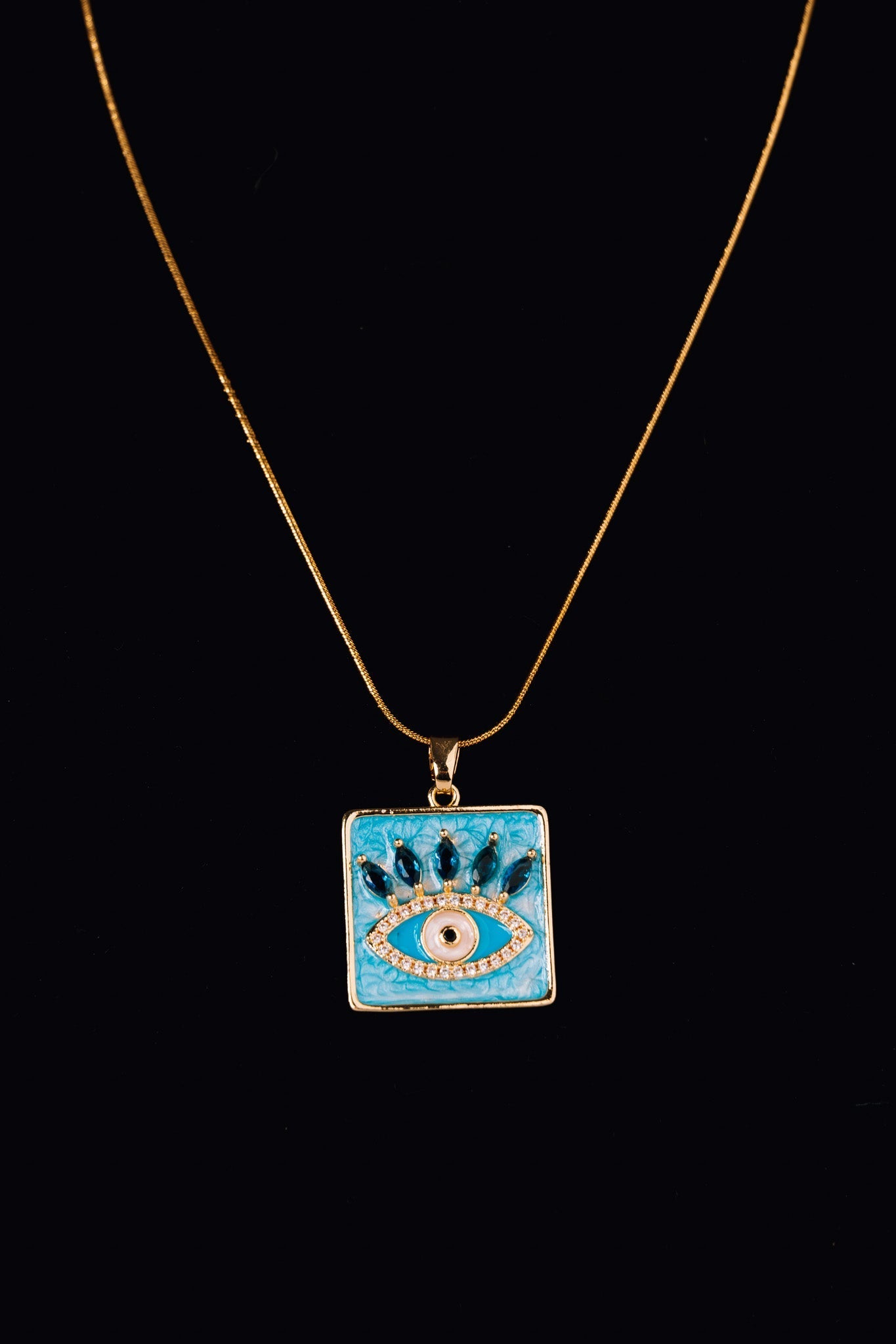 Kare Göz Kolye - CachéIstanbul