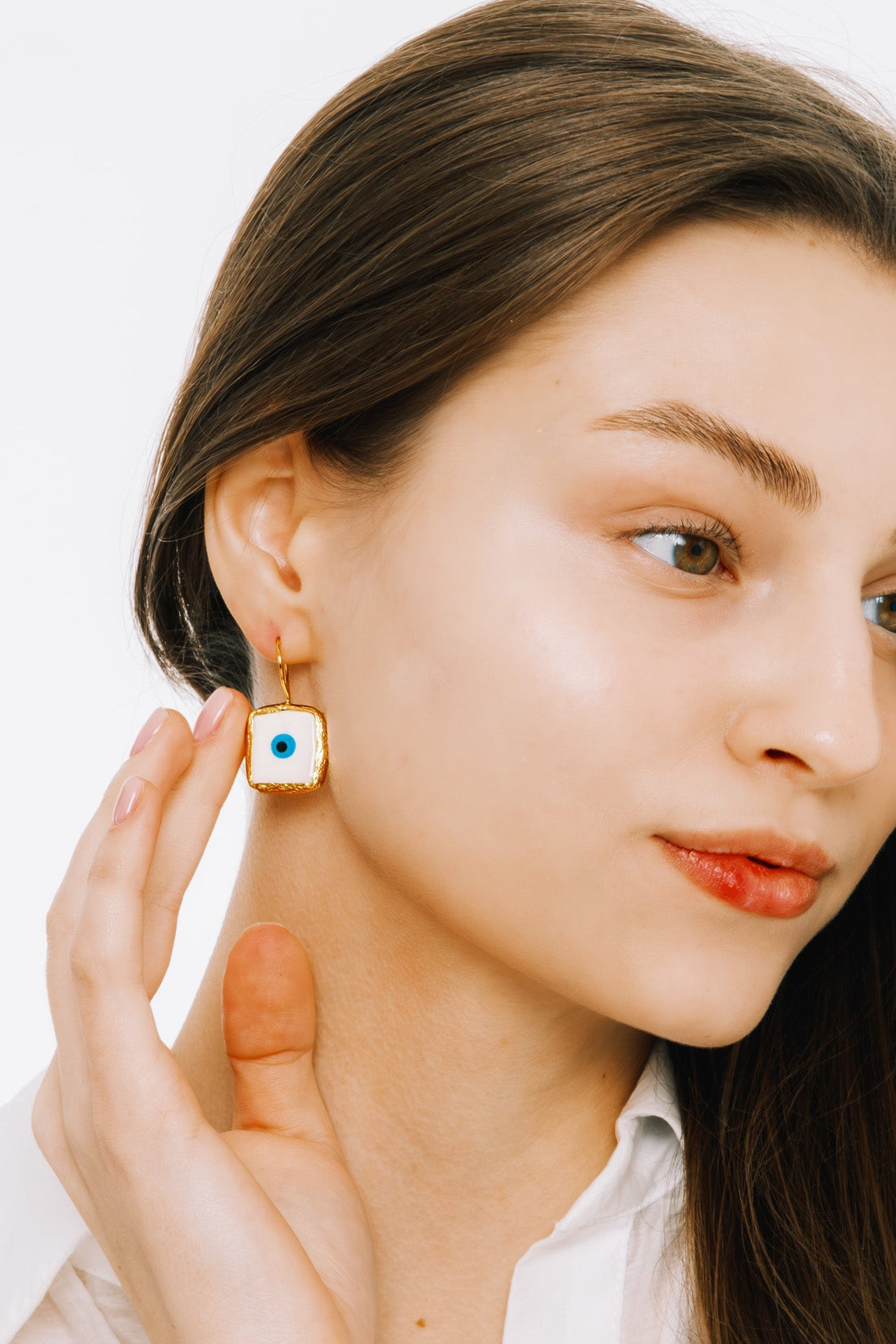 Kare Göz Küpe - CachéIstanbul