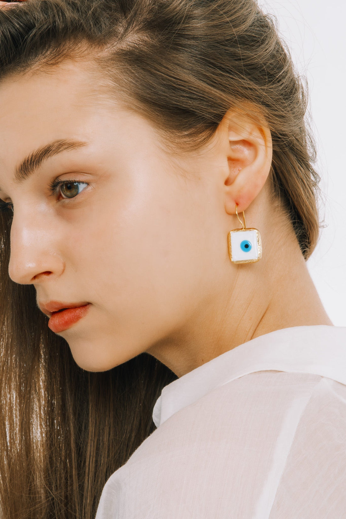 Kare Göz Küpe - CachéIstanbul