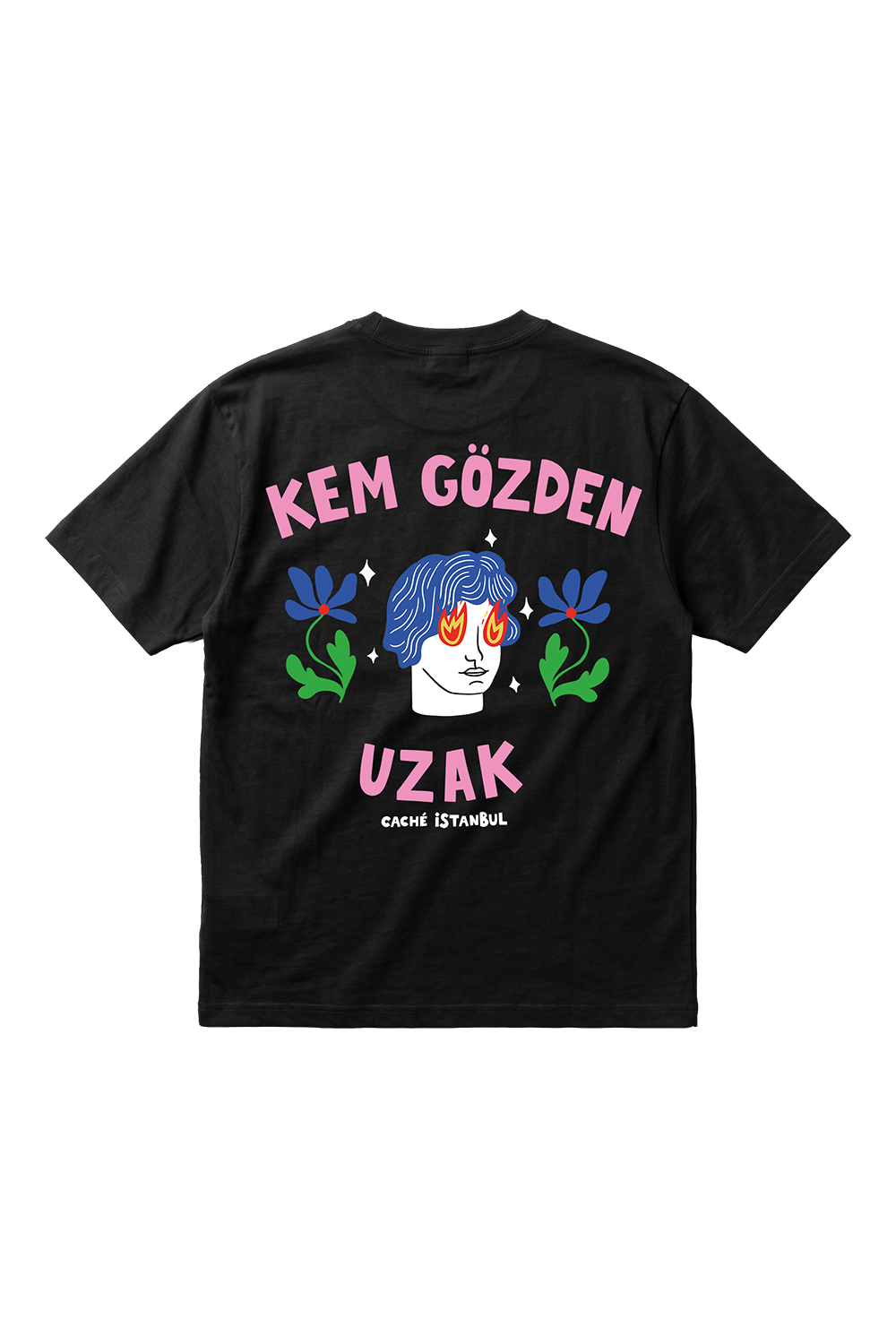 Kem Gözden Uzak siyah dekupe arka