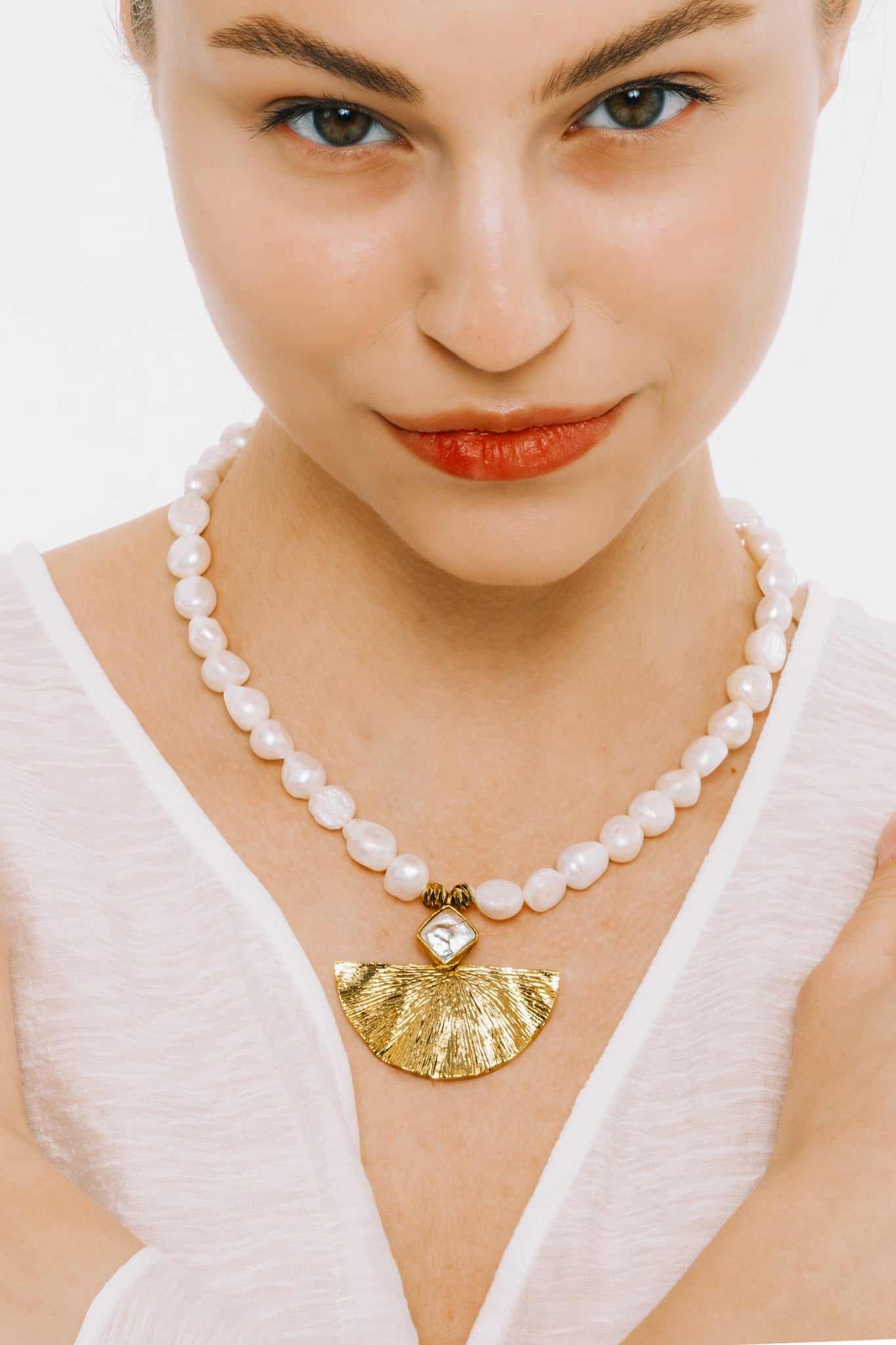 Midye İnci Kolye - CachéIstanbul