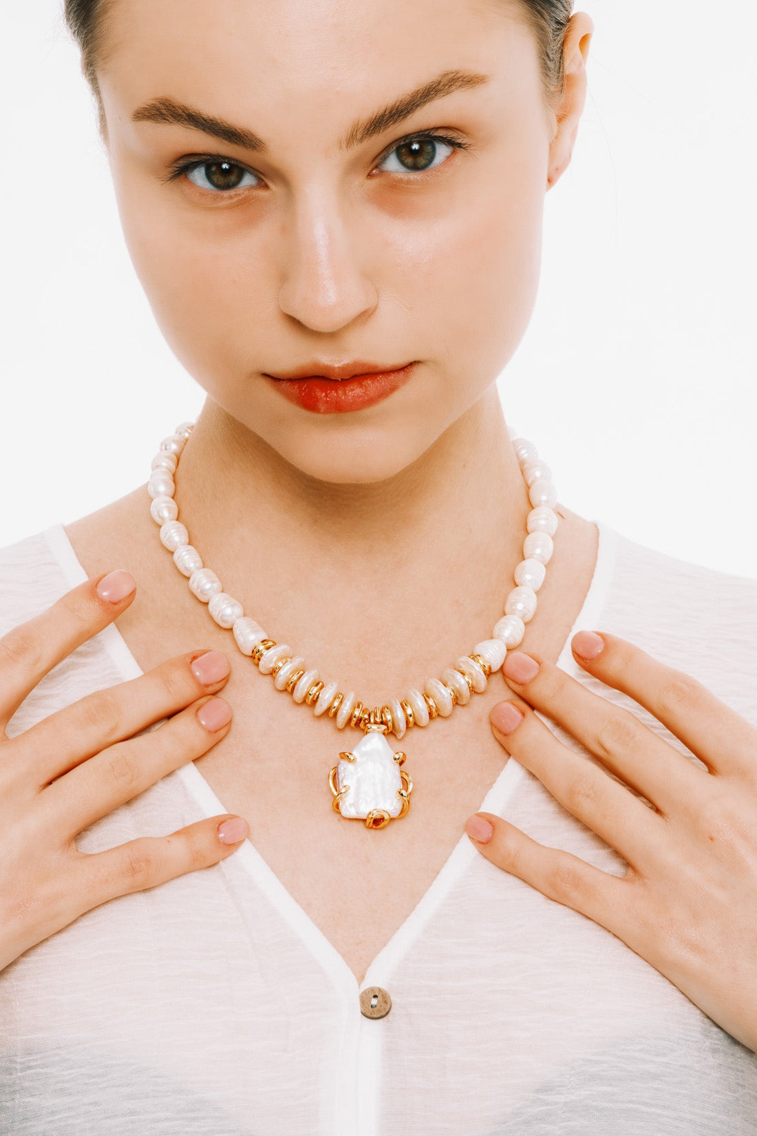 Sarmaşık İnci Kolye - CachéIstanbul