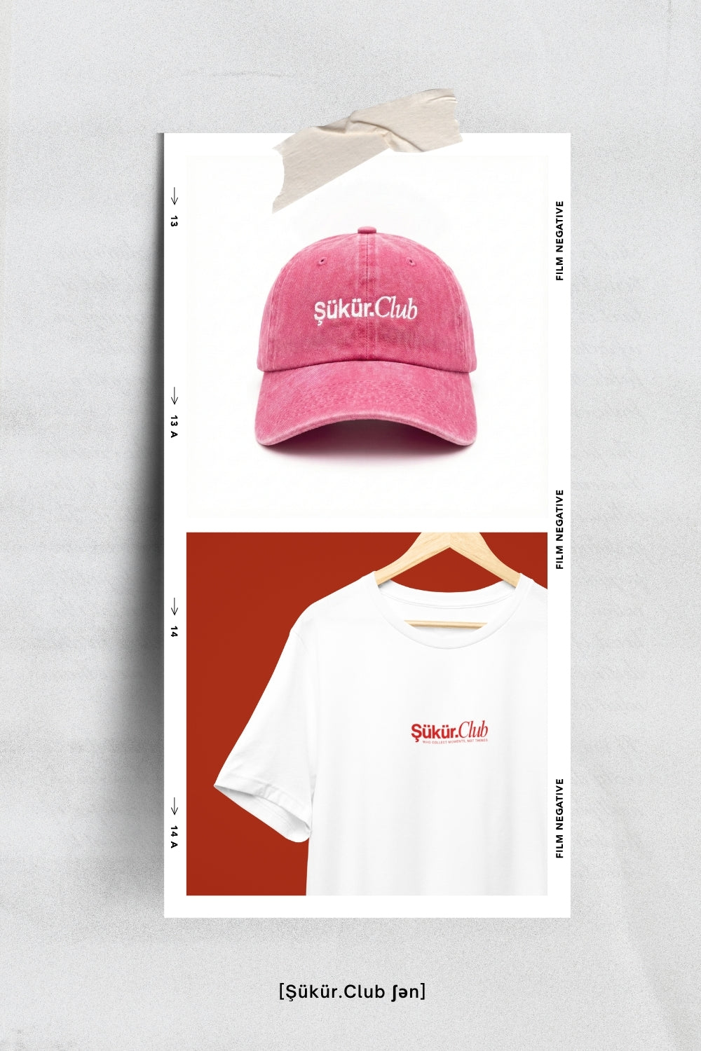 Şükür.Club Kombin Seti (Şapka + Tshirt) - CachéIstanbul