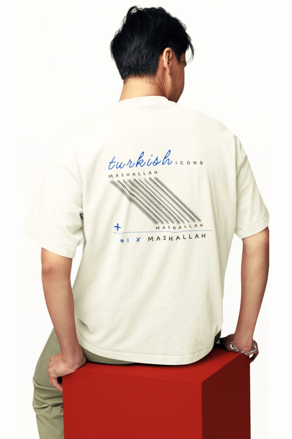 Turkish Icons: 41 X Mashallah Oversize Tshirt - CachéIstanbul