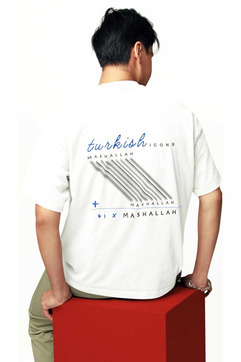 Turkish Icons: 41 X Mashallah Oversize Tshirt - CachéIstanbul