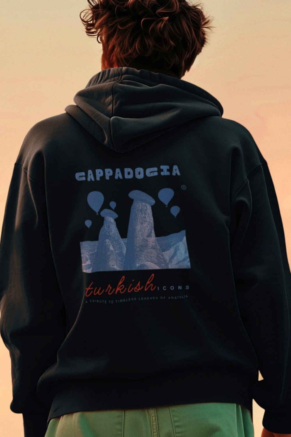 Turkish Icons: Cappadocia Hoodie - CachéIstanbul