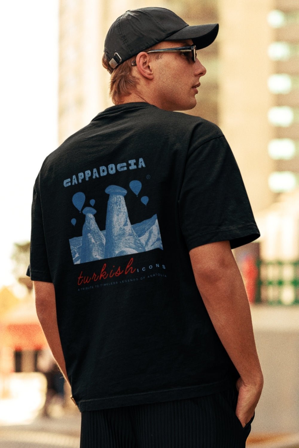 Turkish Icons: Cappadocia Oversize Tshirt - CachéIstanbul