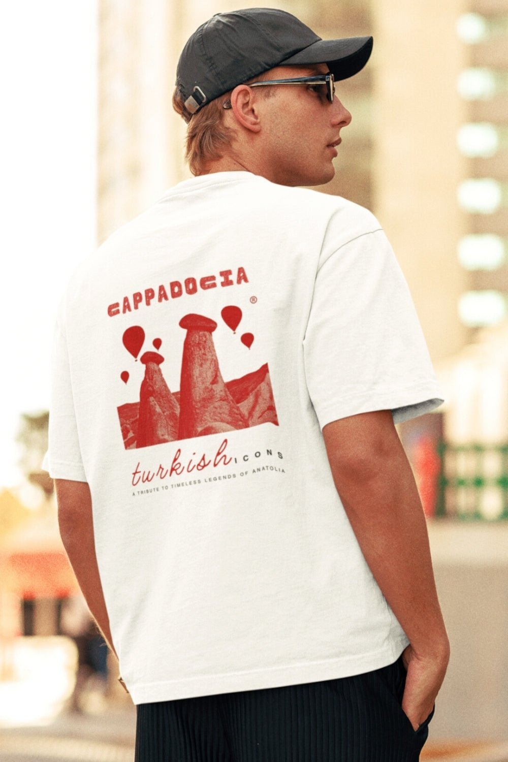 Turkish Icons: Cappadocia Oversize Tshirt - CachéIstanbul