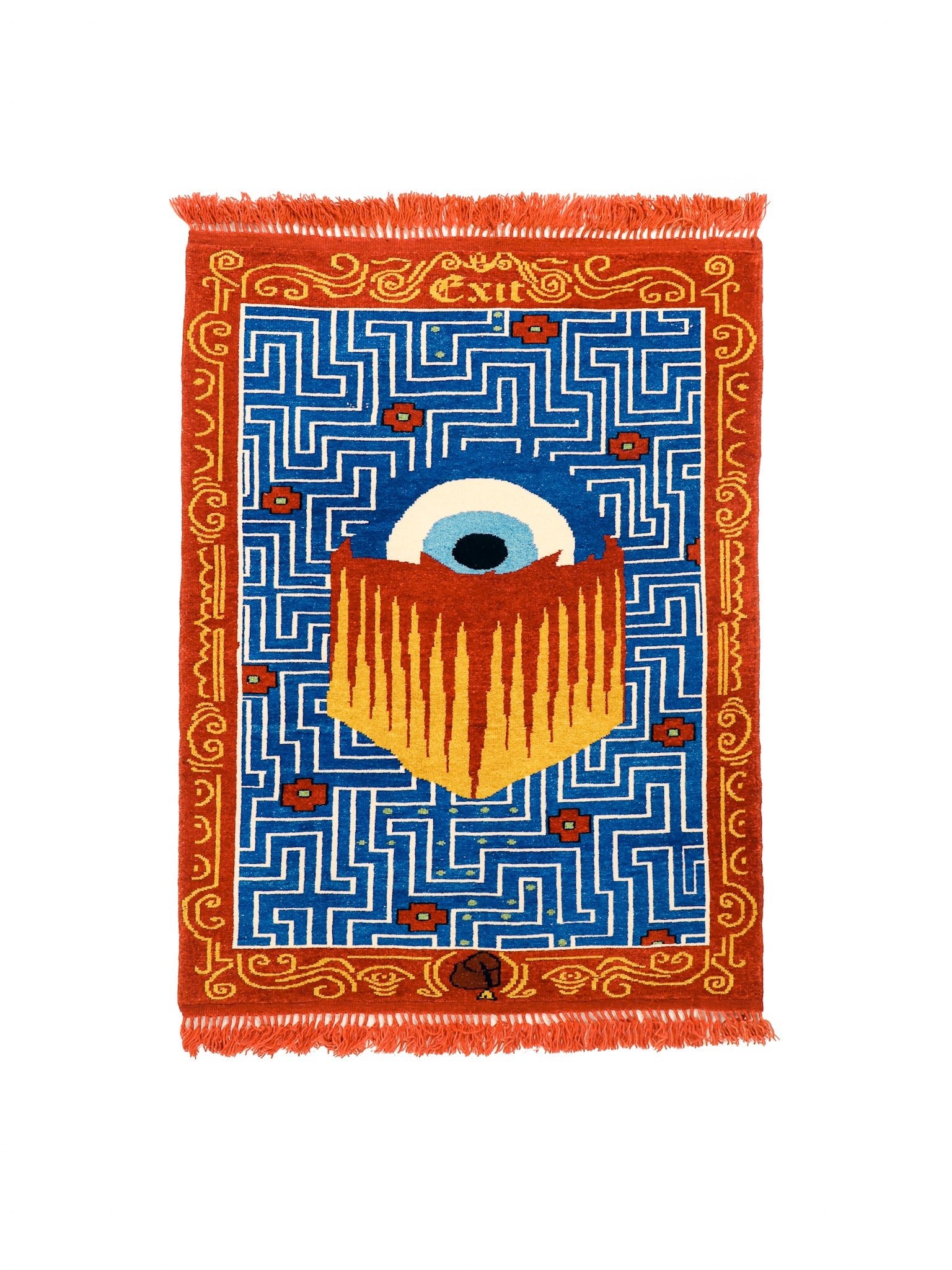 NAZAR El Dokuma Modern Yün Halı - CachéIstanbul